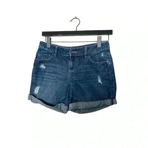 APT 9 mid rise  Jean cutoffs- distressed